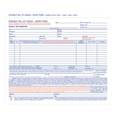 Adams Bill Of Lading Forms 7