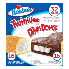 Hostess Twinkies And Ding Dongs Variety