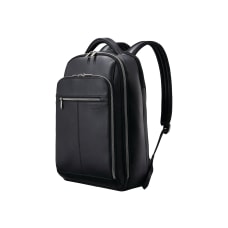 Samsonite Classic Leather Notebook carrying backpack