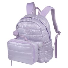 Volkano Quest Crinkle Puffer Backpack And