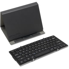 Plugable Foldable Bluetooth Keyboard Compatible with