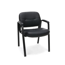 OFM Essentials Bonded Leather Side Chair