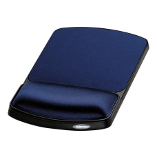Fellowes Gel Wrist RestMouse Pad Sapphire