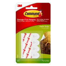 Command Poster Strips Damage Free White