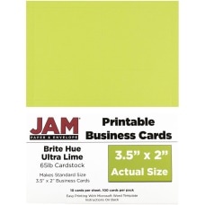 JAM Paper Printable Business Cards 3