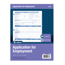 Adams Application for Employment