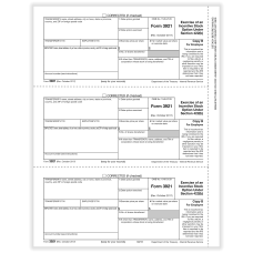 ComplyRight 3921 Tax Forms 3 Up