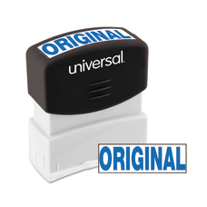 Universal Pre Inked Message Stamp Original