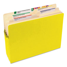 Smead Color File Pockets Letter Size