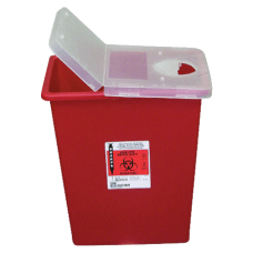 Unimed Kendall Sharps Container With Hinged
