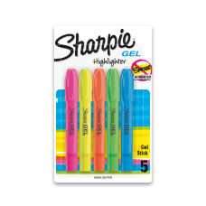 Sharpie Gel Highlighters Assorted Colors Pack