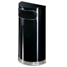 United Receptacle 30percent Recycled Half Round