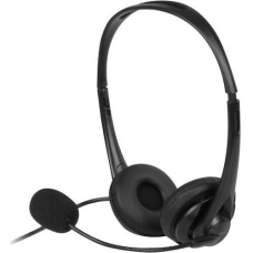 Aluratek Wired USB Stereo Headset with