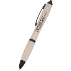 Custom Color Grip Wheat Straw Pen