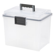 Iris Weathertight Mobile Storage File Box