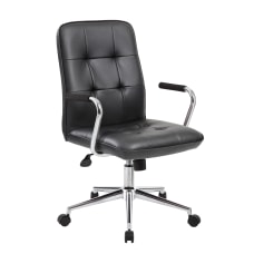 Boss Office Products Modern CaressoftPlus Mid