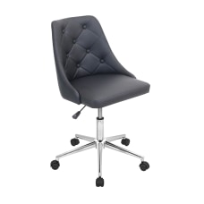 LumiSource Marche Chair BlackChrome