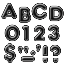 Trend Ready Letters Uppercase 3D Letters