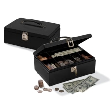 Office Depot Brand Cash Box With