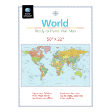 Rand McNally Signature World Wall Map