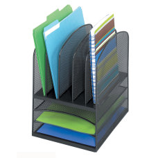 Safco Onyx Mesh Desk Organizer 3