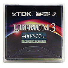 TDK LTO Ultrium 3 Data Cartridge