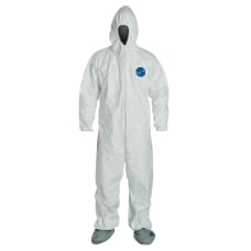 DuPont Tyvek Coveralls With Attached Hood
