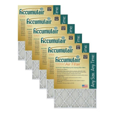 Accumulair Gold Air Filters 20 H