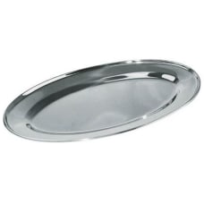 Carlisle WINCO Oval Platter Serving Stainless
