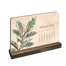 Lang Artisan Easel Monthly Desk Calendar