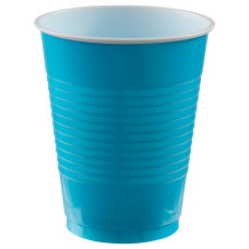 Amscan Plastic Cups 18 Oz Caribbean