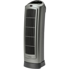 Lasko Tower 23 In 1500 Watt Electric Ceramic Oscillating Space Heater With Digital Display And Remote Control 5521 The Home Depot