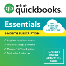 QuickBooks Online Essentials 2023 3 Month
