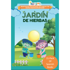 iSprowt Spanish Translation Books Herb Garden