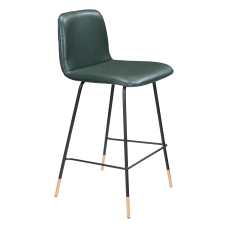 Zuo Modern Var Counter Chair GreenBlackGold