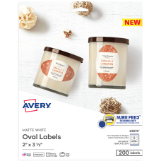 Avery Printable Blank ID Labels 22570