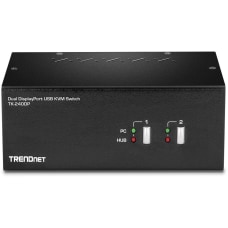 TRENDnet 2 Port Dual Monitor DisplayPort