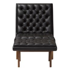 Baxton Studio Yasin Chair And Ottoman