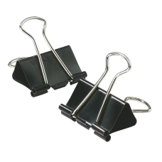Details about   5/10Pcs Binder Clips Black Paper Clip File Clamps Food Bags Bills Organizing New 