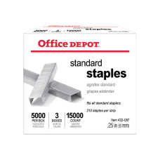 Office Depot Brand Standard Staples 14