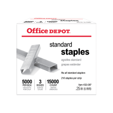 how much does one staple cost