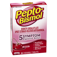 Pepto Bismol Tablets 1 Per Packet