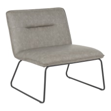 LumiSource Casper Accent Chair BlackGray