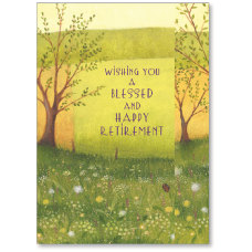 Viabella Blessed Retirement Greeting Card 5