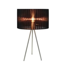 Simple Designs Tripod Table Lamp with