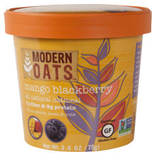 Modern Oats Oatmeal Cups Mango Blackberry