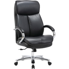 Lorell Ergonomic High Back Faux Leather