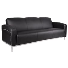 Boss CaressoftPlus Lounge Seating Sofa BlackSilver