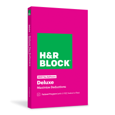 H R Block Deluxe 2021 Tax