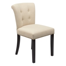 Ave Six Kendal Chair LinenLight BrownGold
